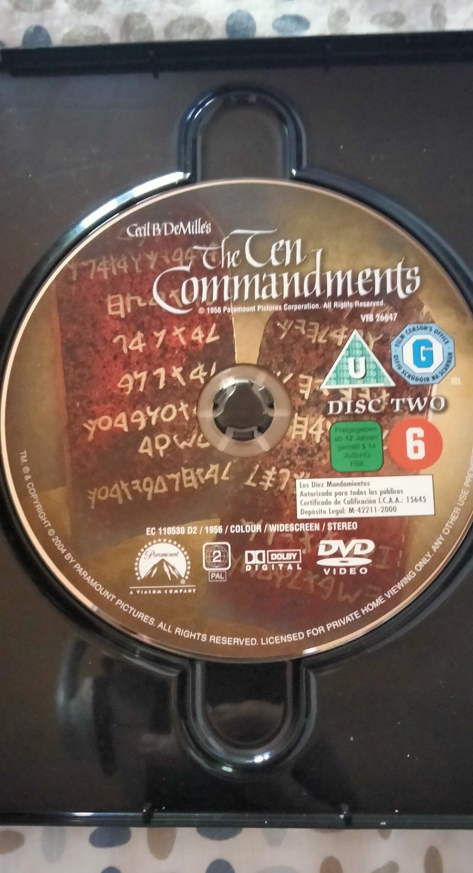 Os Dez Mandamentos (DVD, Edição Especial de Colecionador)