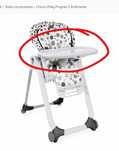 Tabuleiro para Cadeira Refeição CHICCO Polly Magic Progress5 Start