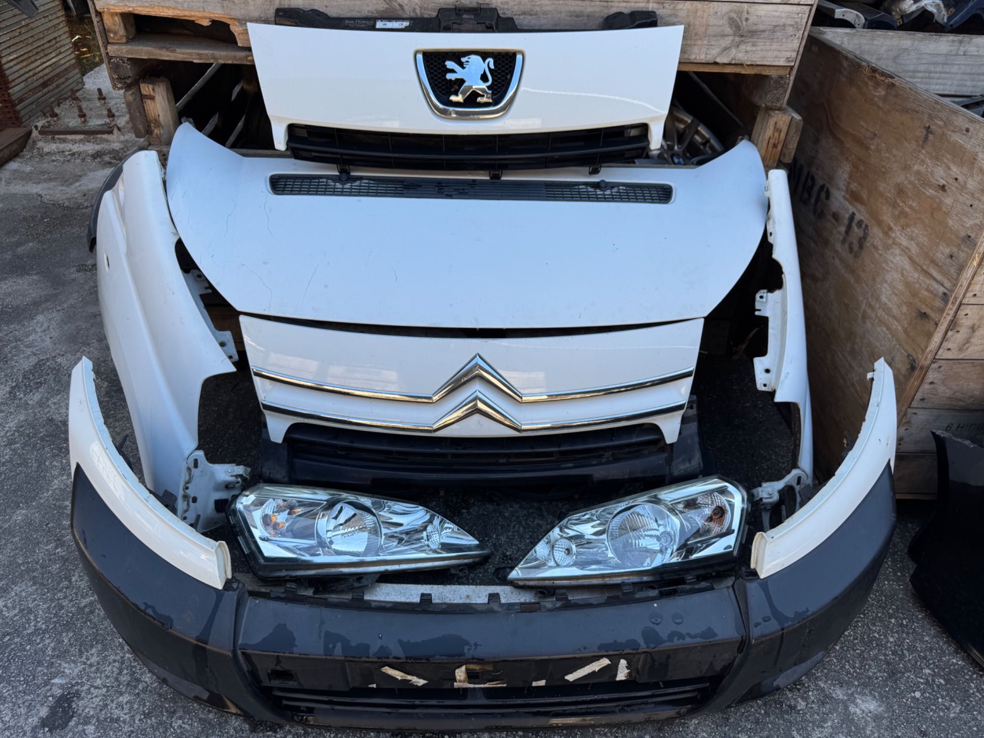 Frente Completa Peugeot expert Citroen Jumpy G9 FASE 2