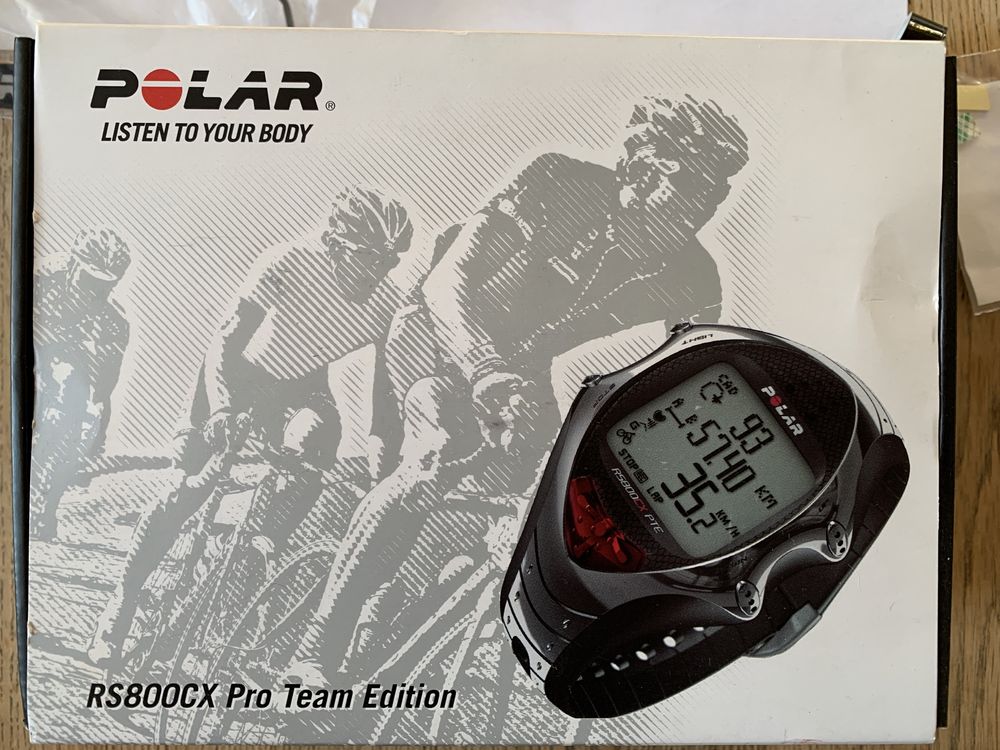 Zegarek sportowy Polar RS800CX Pro team edition + czujniki