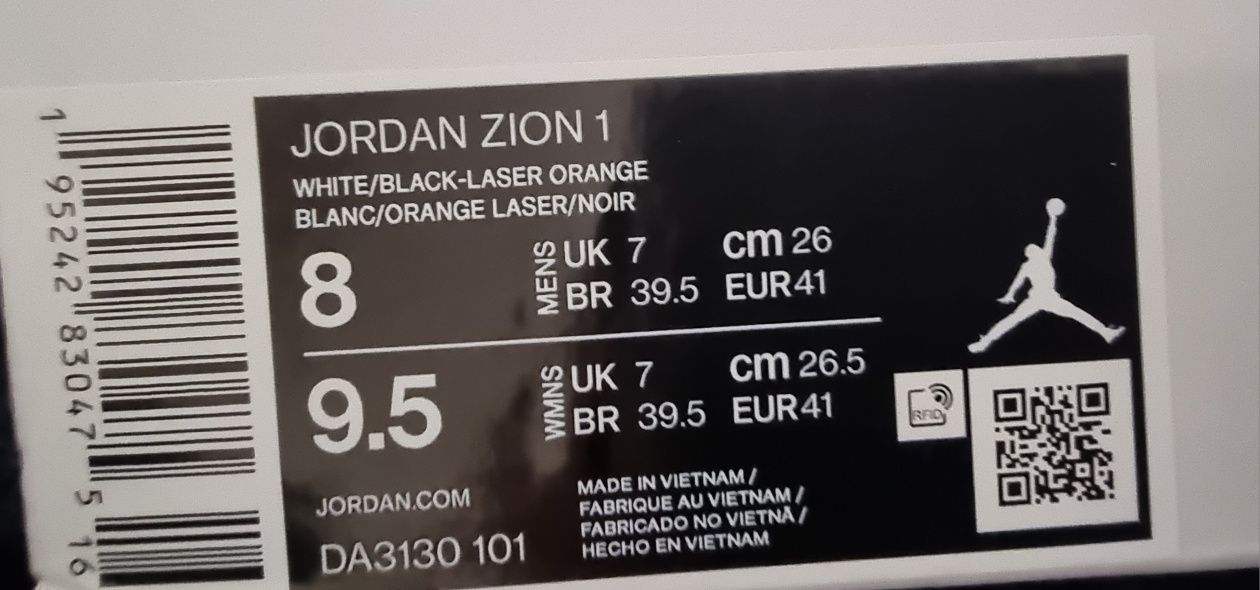 Nike Jordan Zion Basquetebol