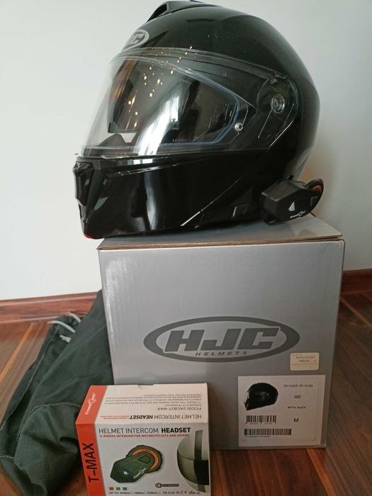 Kask szczękowy HJC i90 z intercomem