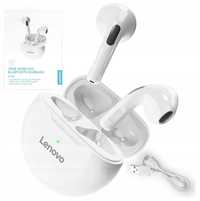 Słuchawki bezprzewodowe białe Lenovo HT38