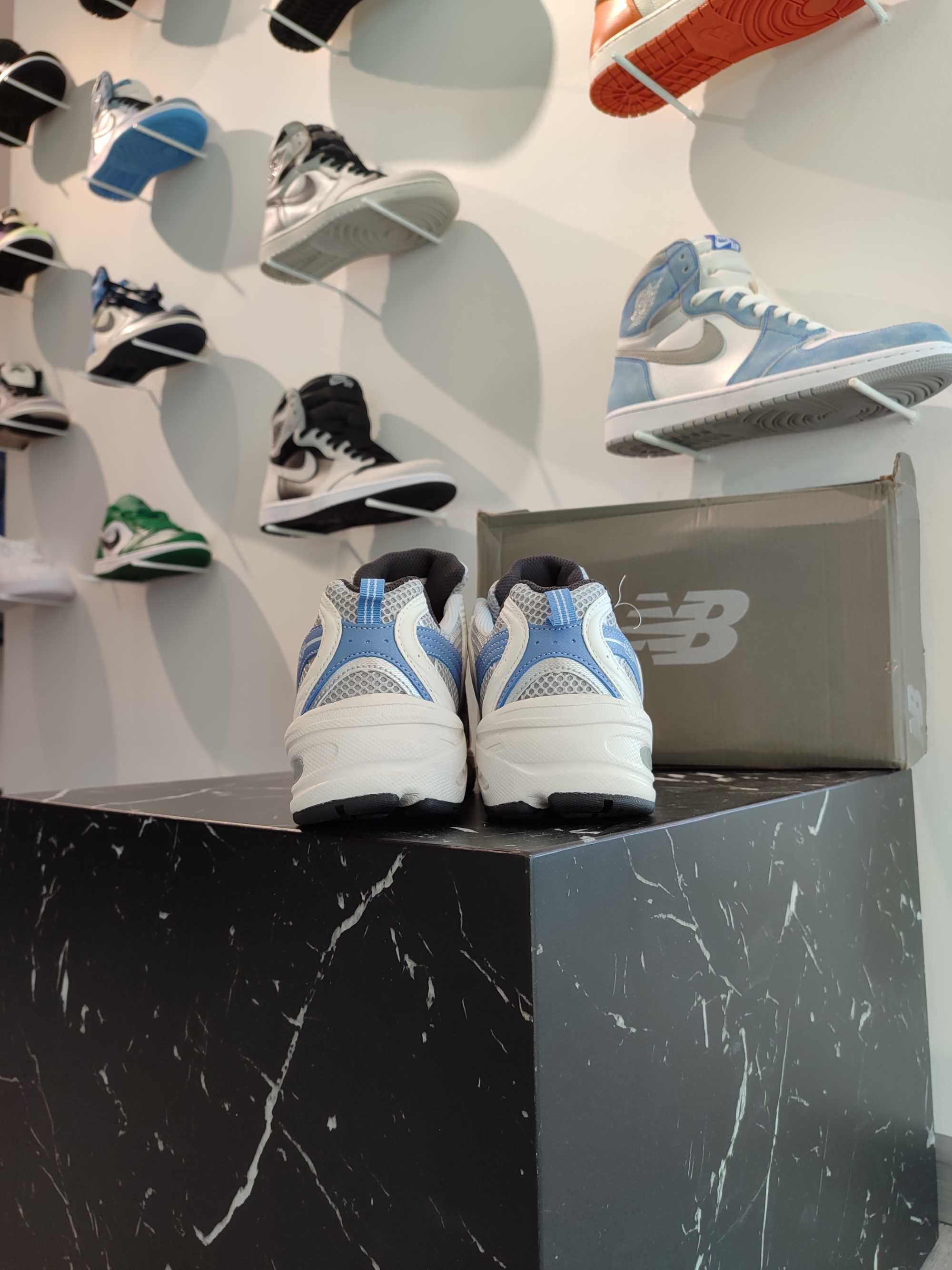 Кросівки NEW BALANCE 530 White & Blue Mr530kc