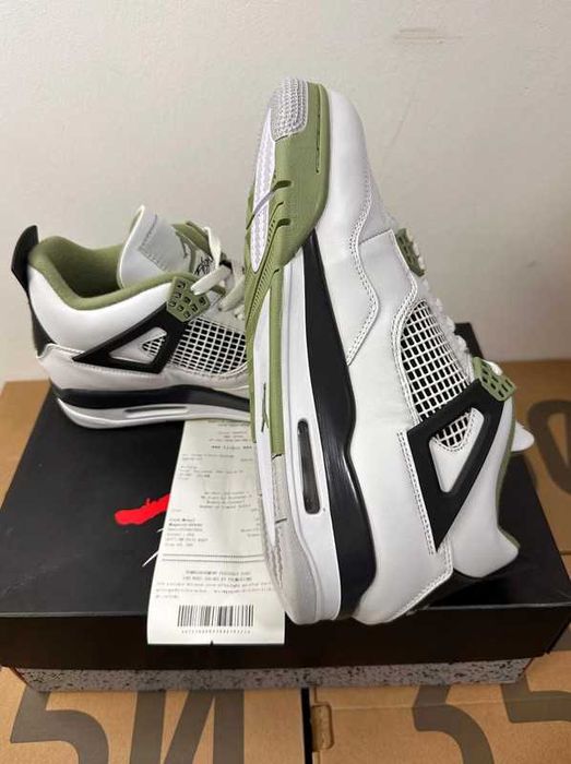 Buty meskie Mokasyny Jordan_4_retro_Seafoam R.45
