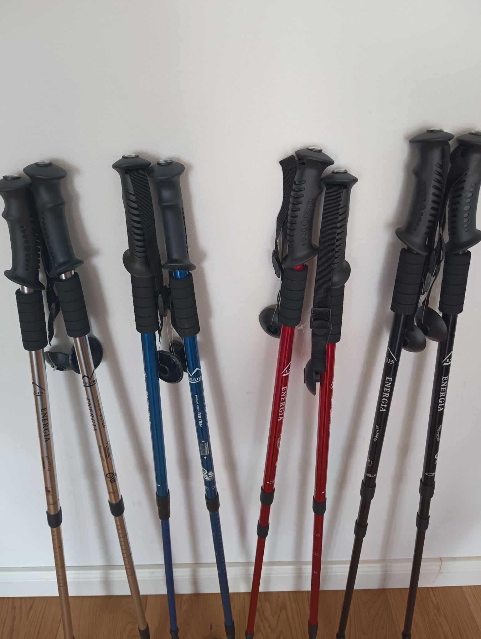 Nowe, Regulowane kije trekkingowe, kijki do chodzenia, nordic walking