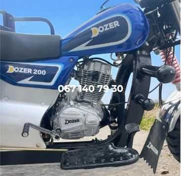 Трицикл Грузовой DOZER Model 200 Вантажний Бензиновий Доставка у двір!