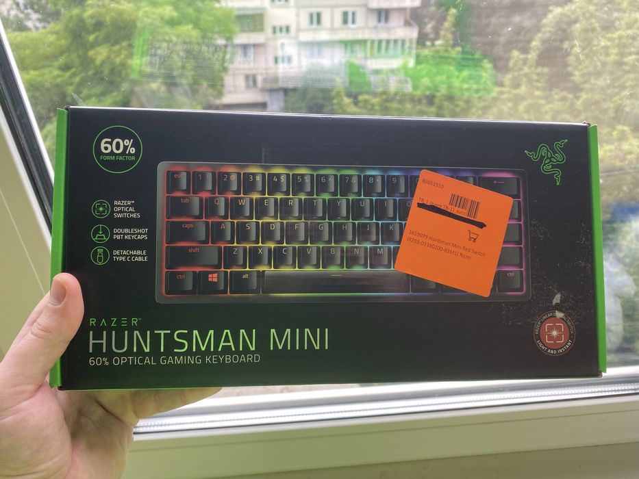Геймерська механічна клавіатура Razer Huntsman mini Red Switch ENG