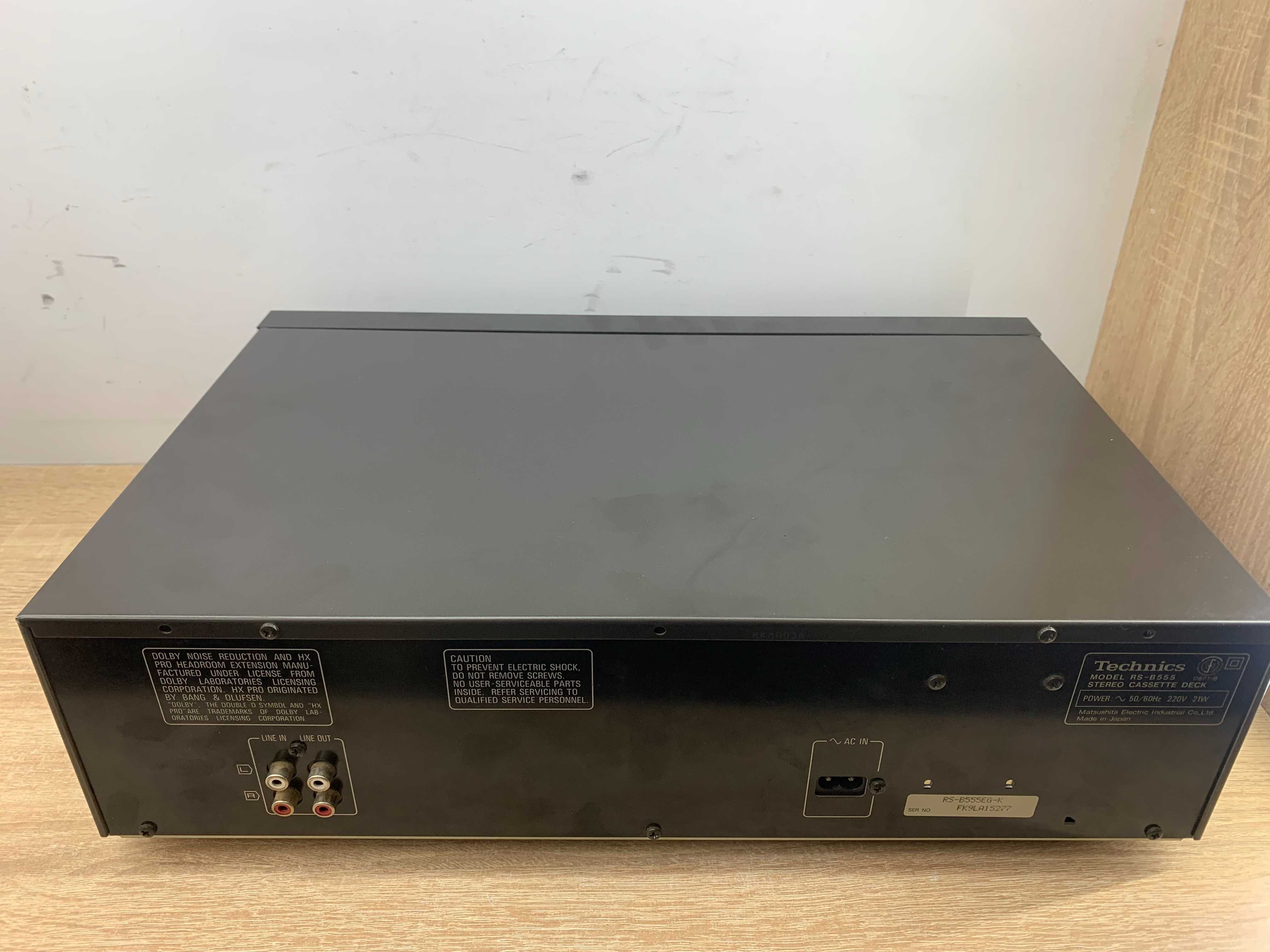 Magnetofon kasetowy Technics RS-B555 |ZADBANY|
