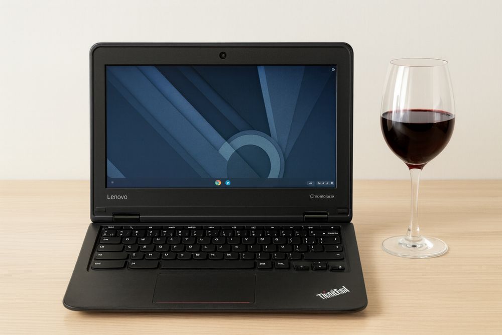 Notebook Laptop Chrome book E11, idealny do internetu