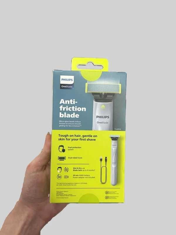 Philips OneBlade First Shave QP1324/20 Nowa maszynka trymer do golenia