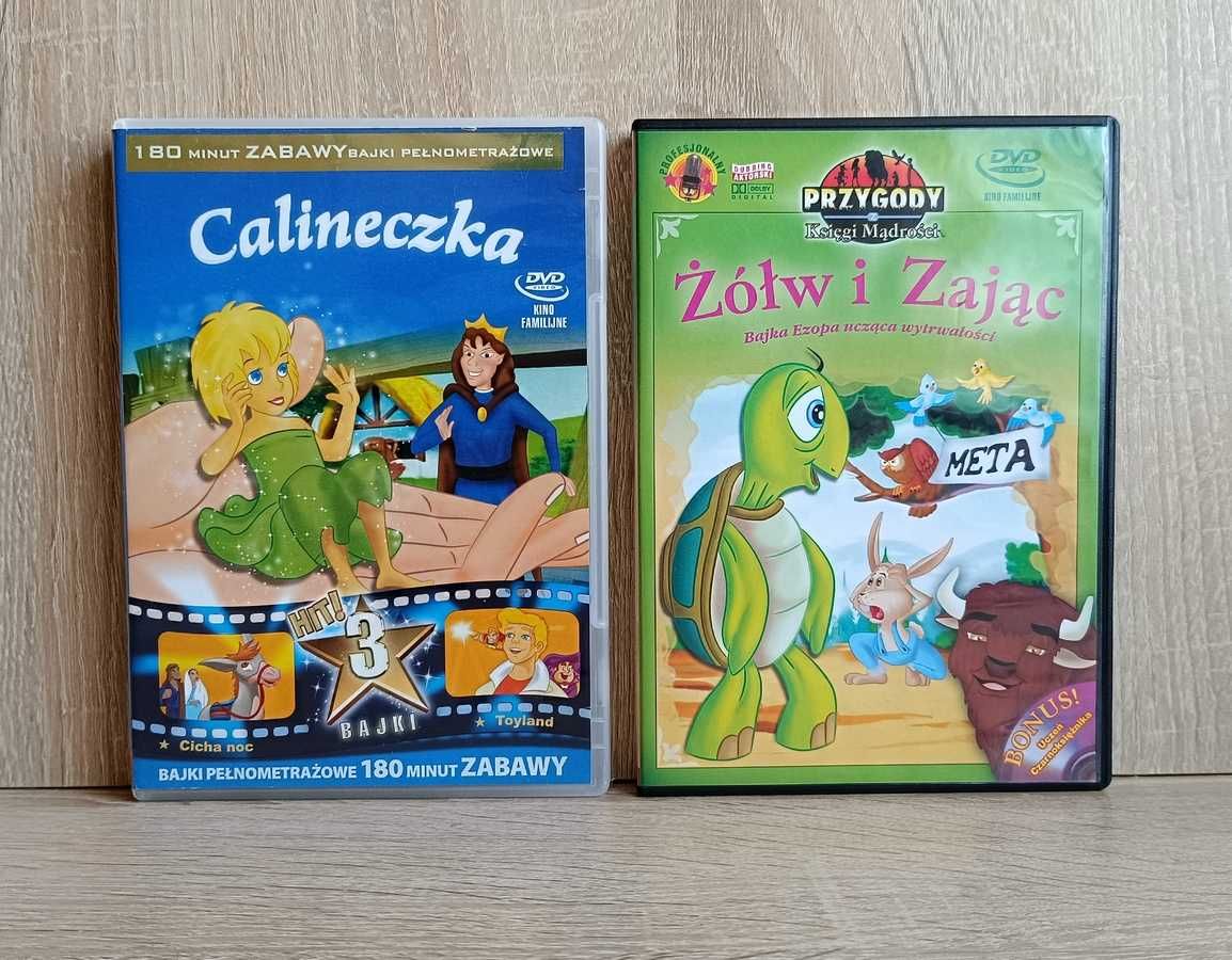 Zestaw bajek dla dzieci na DVD (I)