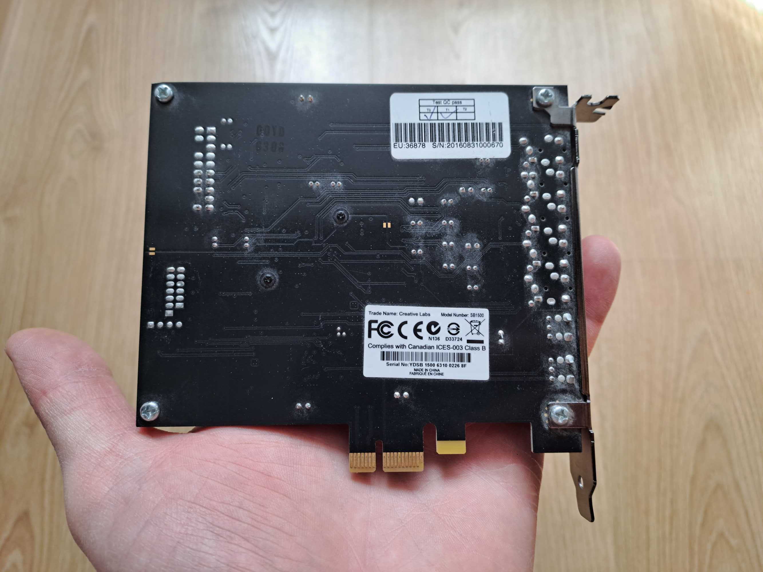 Звукова карта Sound Blaster Z