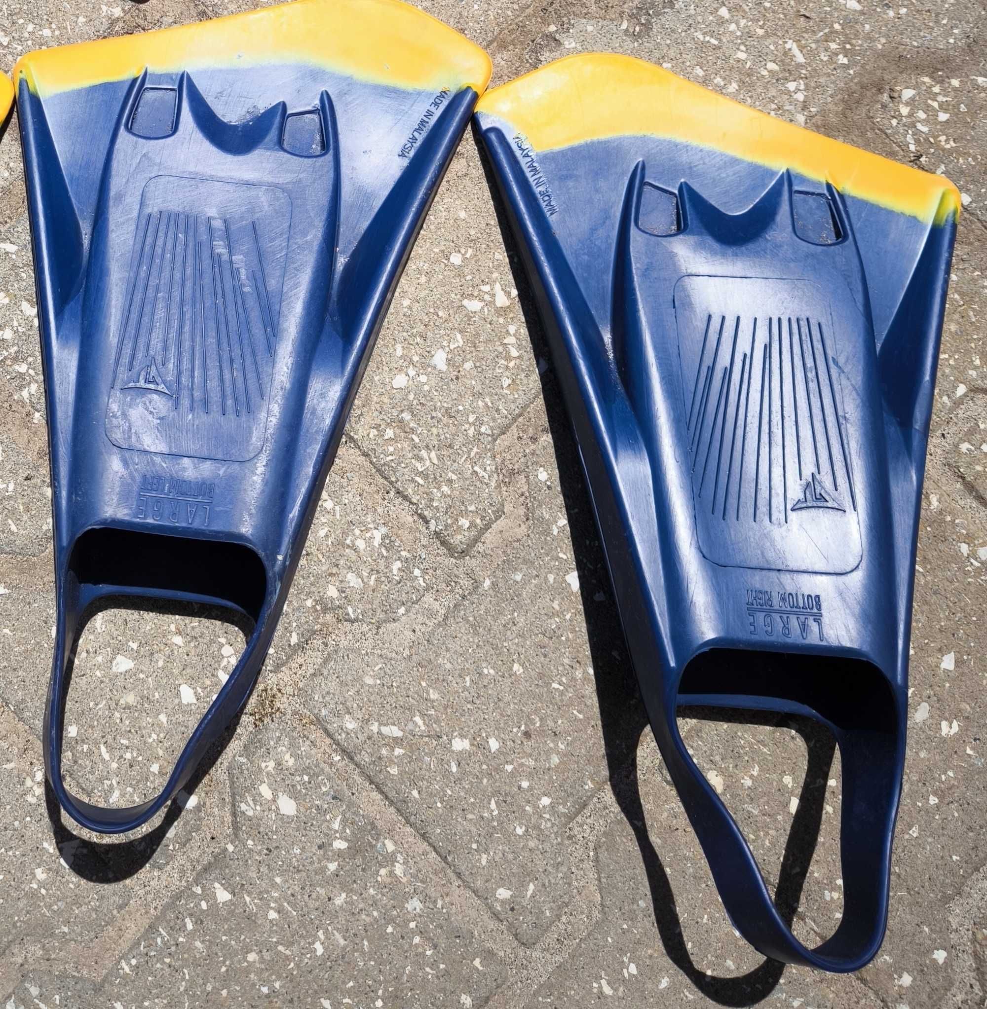 GT Pés-dePato/Fins Mega Blue Large