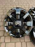 Oryginalne alufelgi Citroen OE C4 CACTUS 4x108 17 cali CZARNE