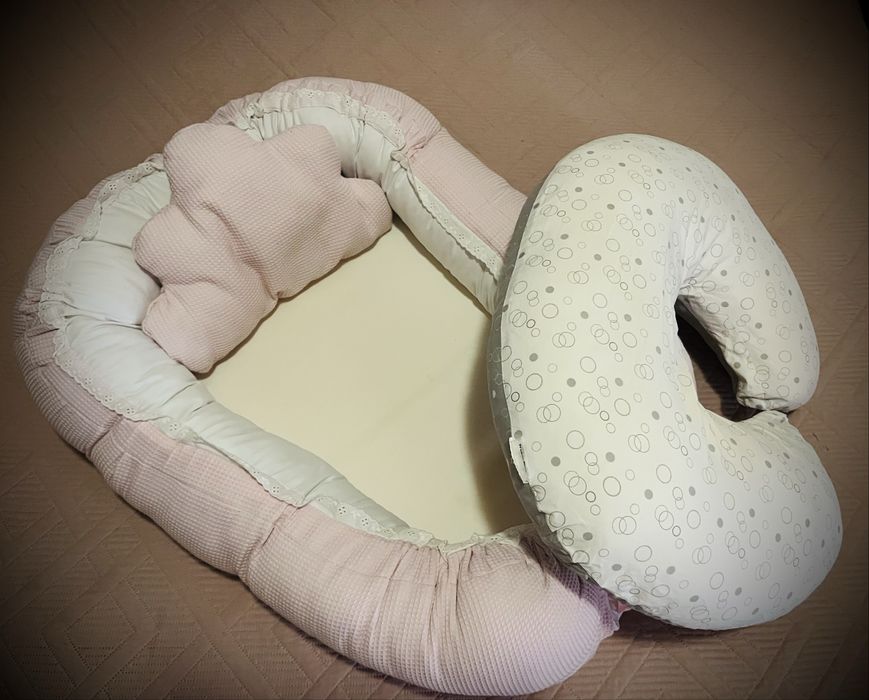 Ninho e almofada da amamentaçao