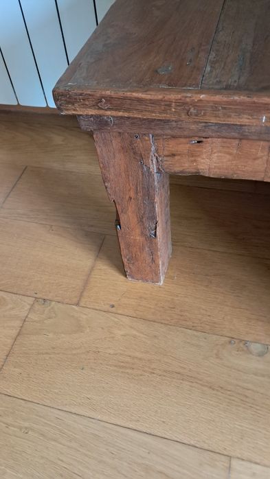 Mesa mexicana em teca muito robusta
