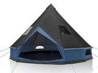 Namiot turystyczny typu TIPI dla 4-6 osób / Wymiary 400x400x250 cm.