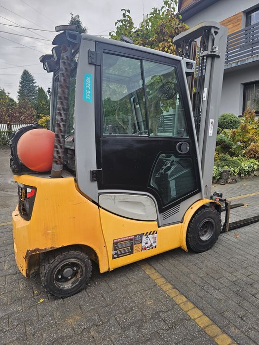 Wózek widłowy JUNGHEINRICH TFG320s Triplex 5sekcji 2016LPG transport