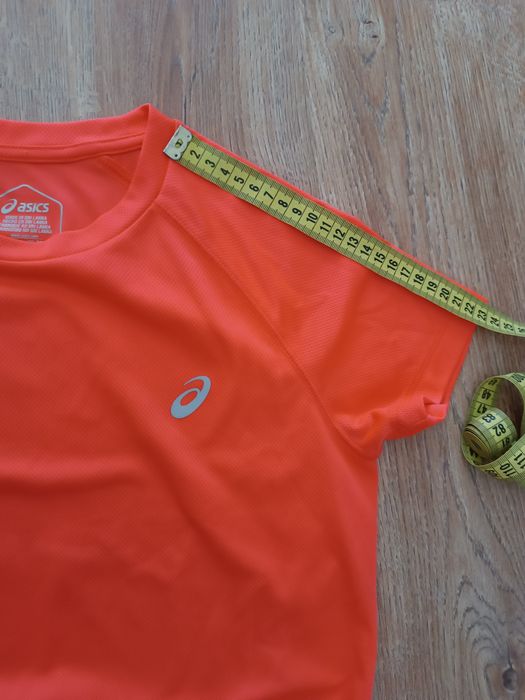 Koralowa koszulka biegowa, Asics, XS 34