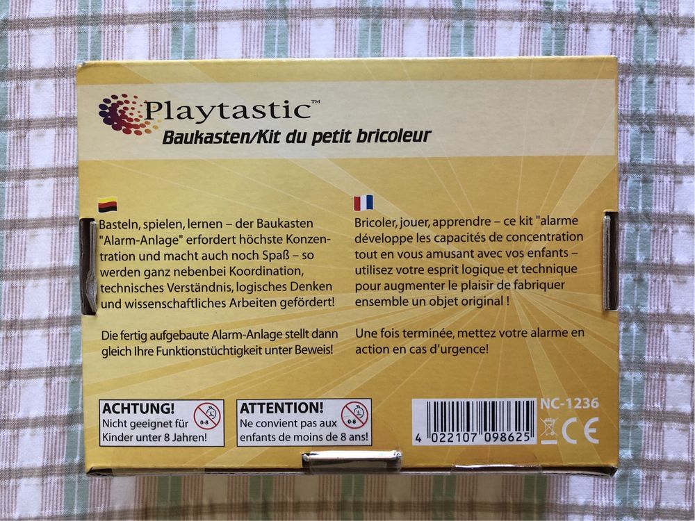 Sistema de Alarme - Playtastic Technology Kit Knowledge & Learning