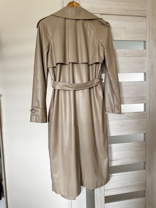 Шкіряний тренч Miss diamond