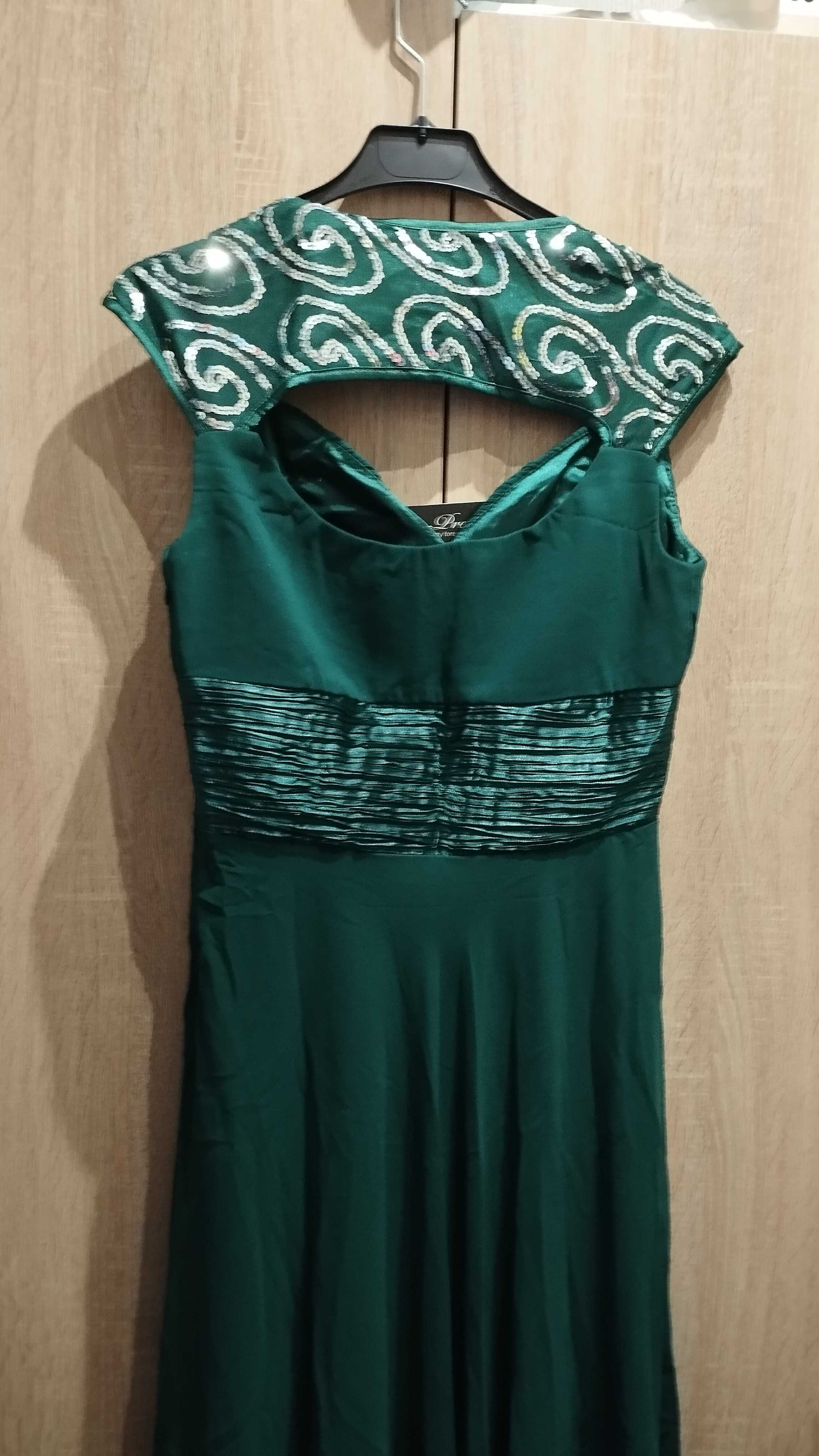 vestido comprido com aplicacoes de cerimonia