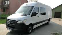 Mercedes-Benz SPRINTER  Sprinter 2,2 CDI, wersja Maxi rok 12/2019 rok , 6 miejsc, hak 3500