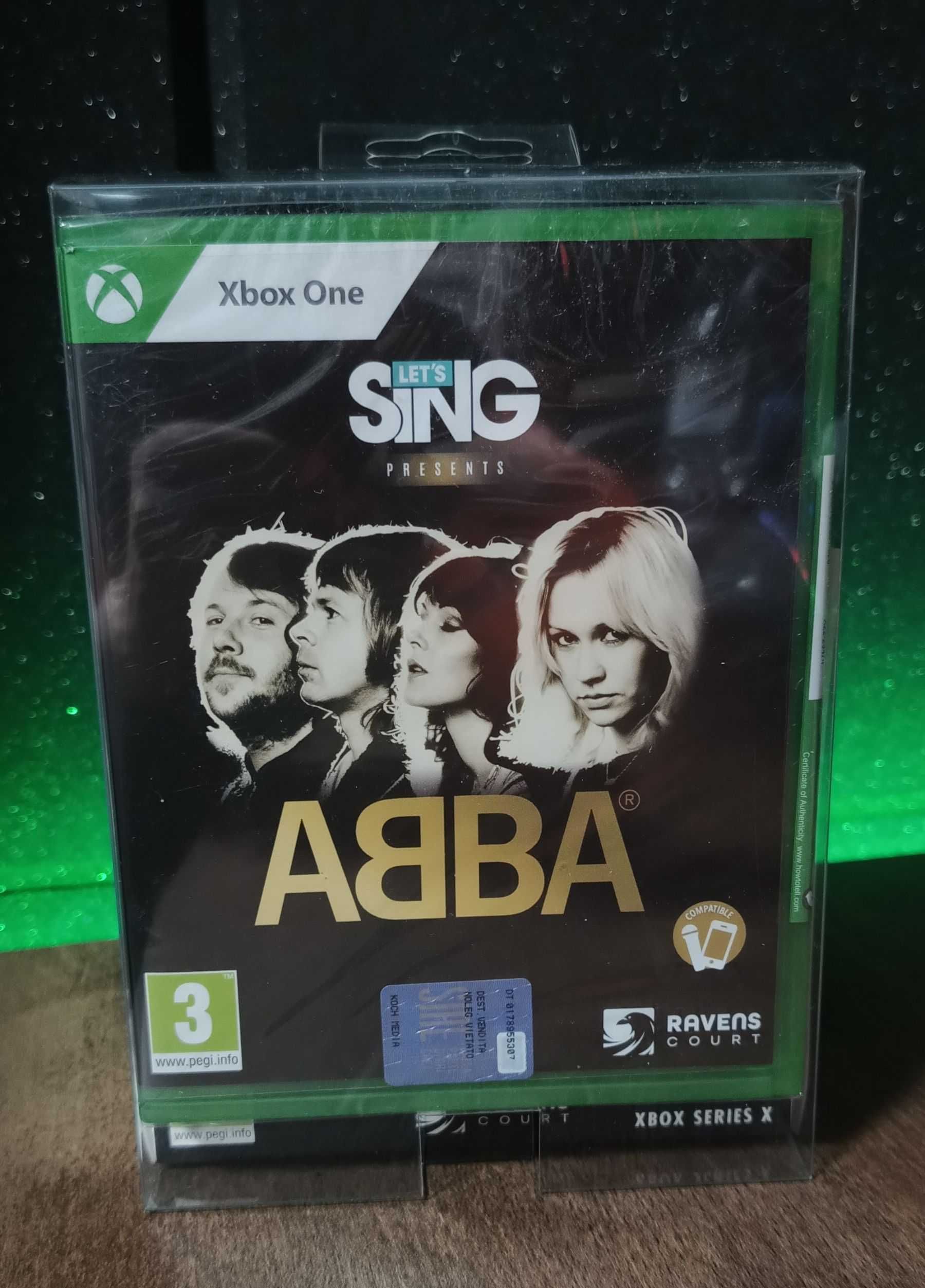 Let's Sing ABBA Xbox One / Series X PL - ABBA, karaoke dwa mikrofony!