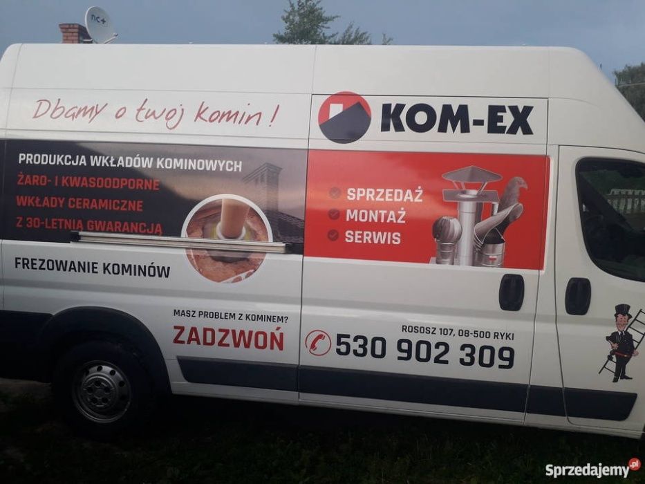 Frezowanie kominów od 150zł wkłady kominowe.(kominiarz) GRATIS nasada