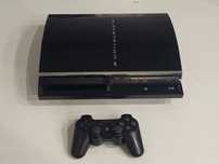 PS3 CECHC04 fabrycznie kompatybilna PS2 fat classic uszkodzona PLOMBA