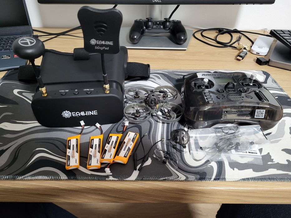 Комплект fpv mobula 7, radiomaster pocket