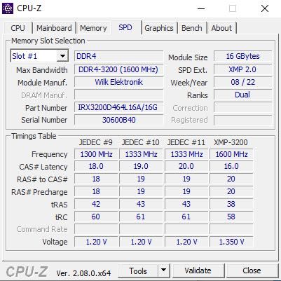 Pamięć RAM DDR4 Goodram IRDM X 2x16GB 32GB 3200MHz