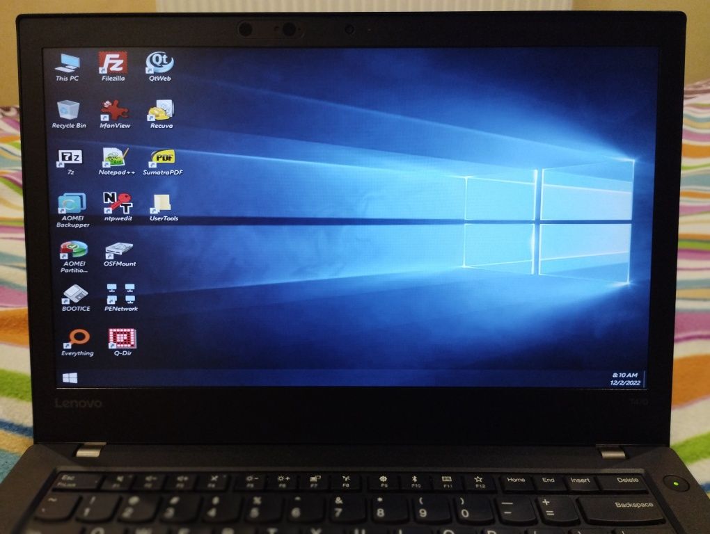 Ноутбук Lenovo ThinkPad T470 14" FHD IPS Touch/i7-7600U/8Gb/SSD 256Gb