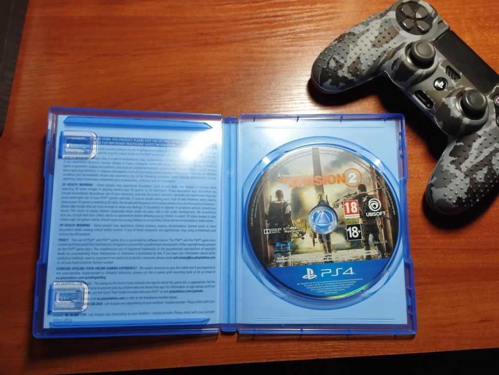 The division 2 диск для PS4/PS4 Pro