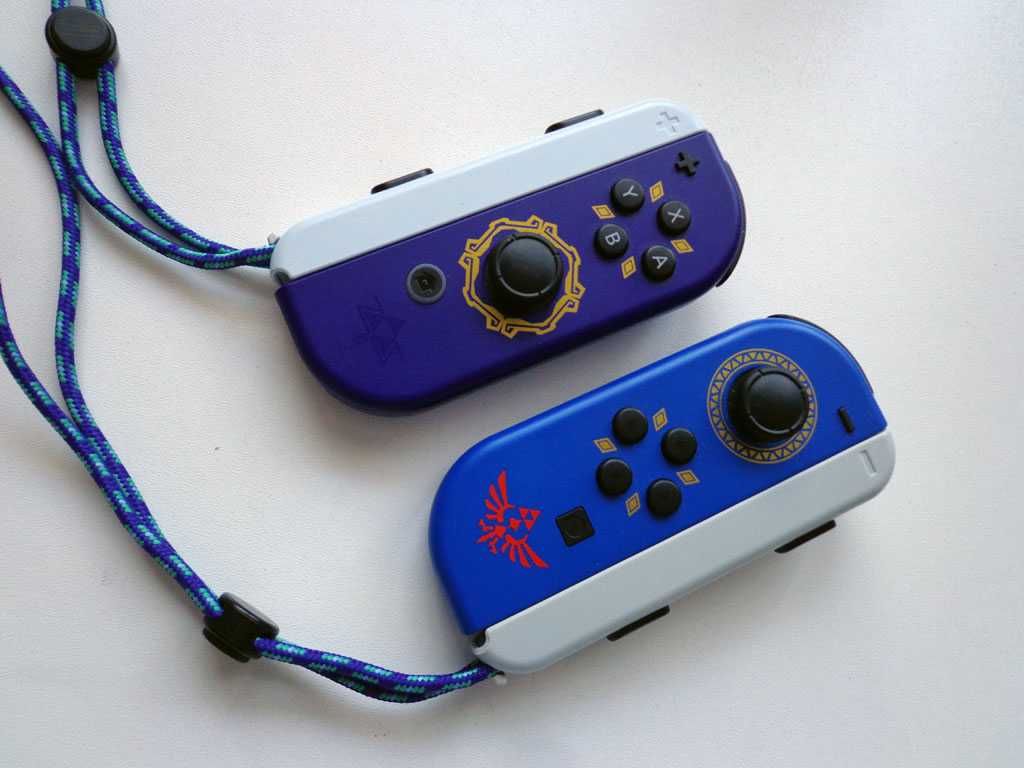 Joy-con Nintendo Switch Zelda Edition - Oryginalne - jak NOWE