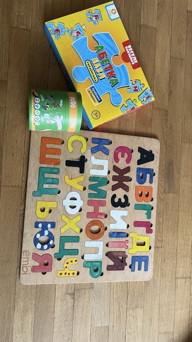 Абетка Embi +пазл абетка +подарунок