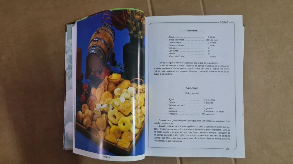 Livro de culinaria o mestre dos cozinheiros para quem gosta de cu