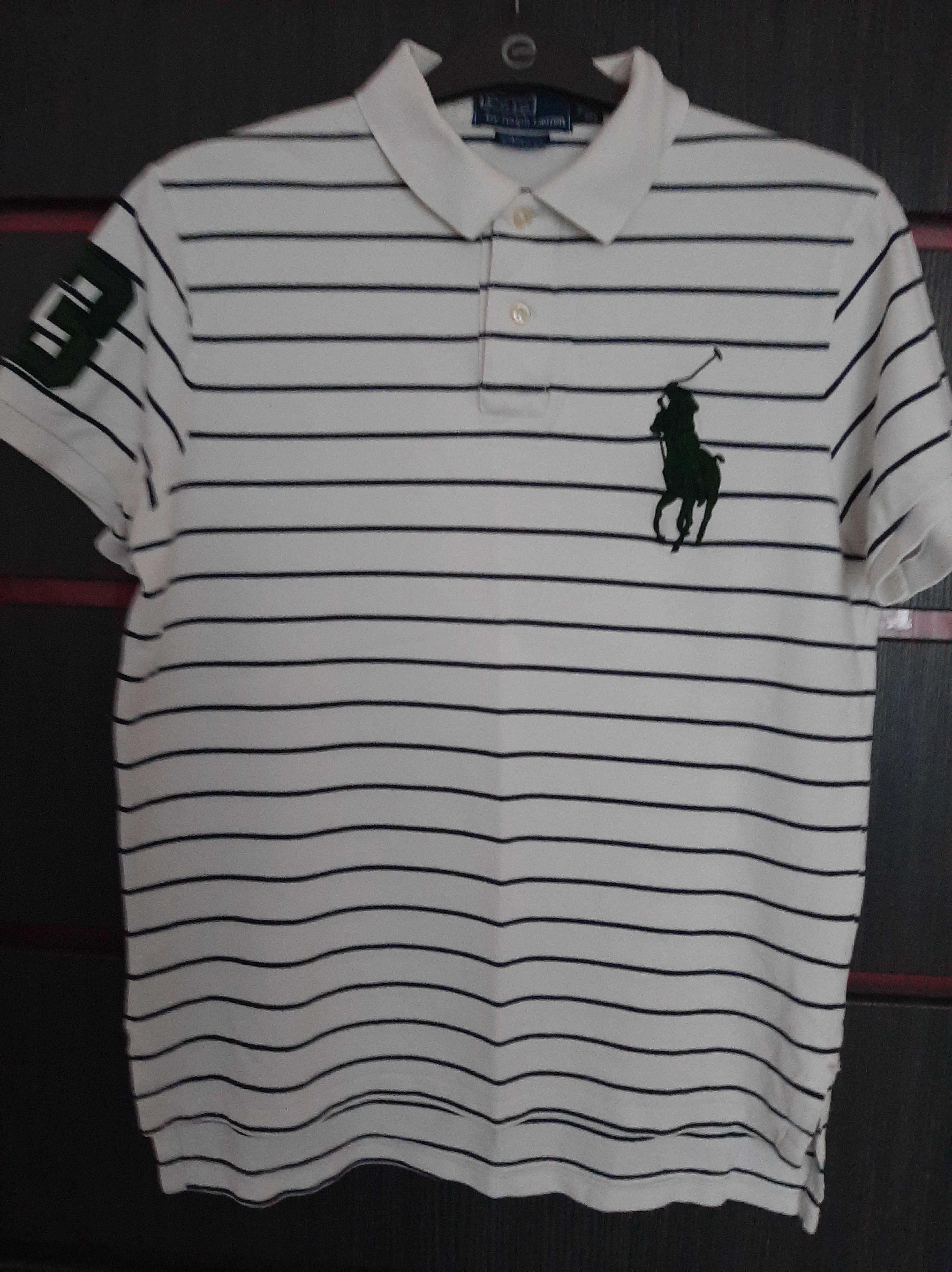 Koszulka polo-Polo Ralph Lauren rozm. m, logo haft