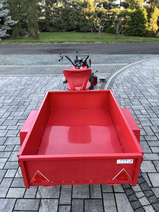 Glebogryzarka spalinowa SARP (Pubert) zestaw z przyczepą