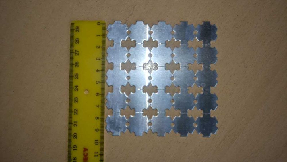 Алюмінієвий радіатор підкладка для світлодіода 20мм, 25 шт