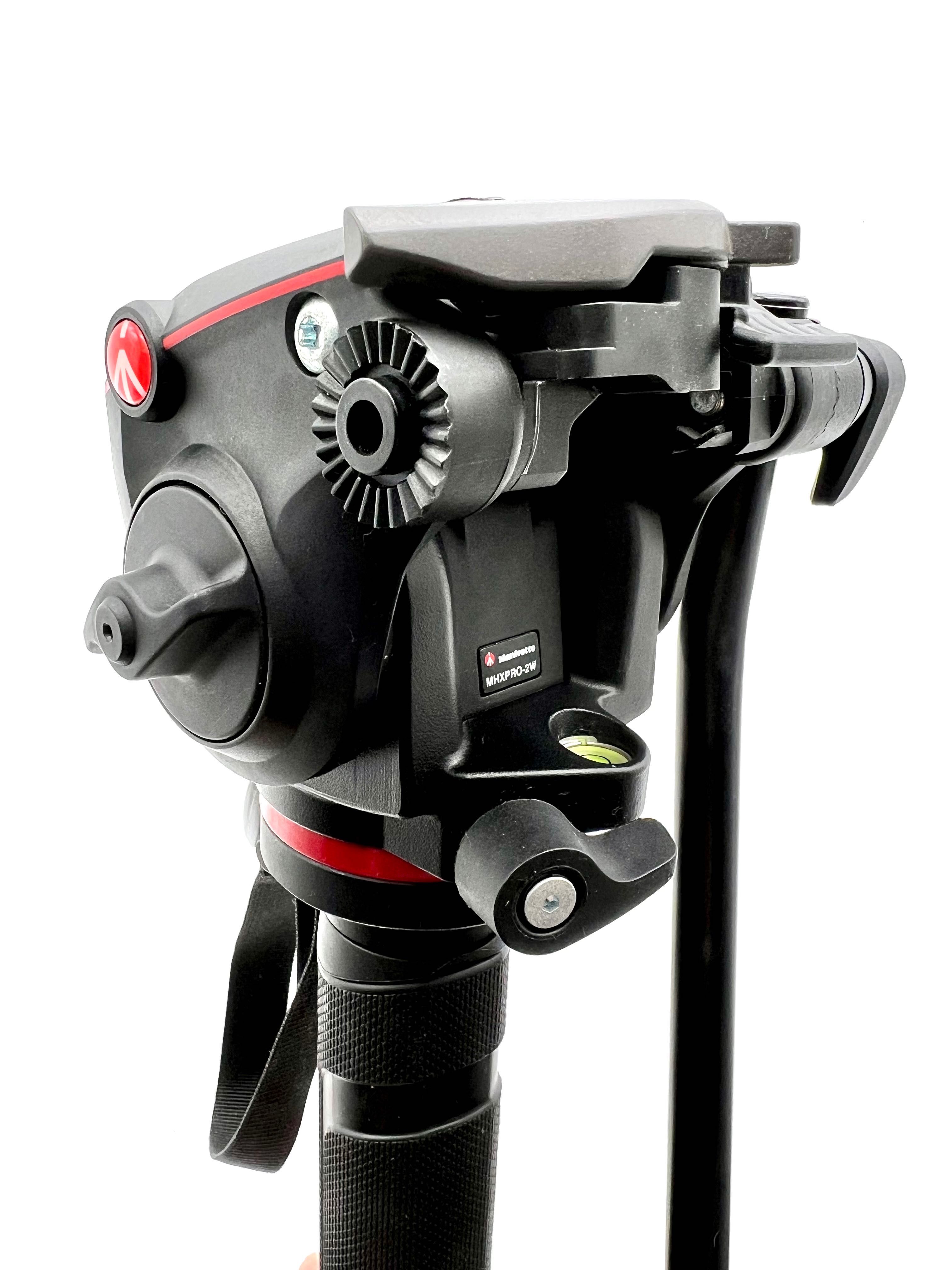 Монопод Manfrotto MVMXPROA4 + Manfrotto MHXPRO-2W (Стан нового)