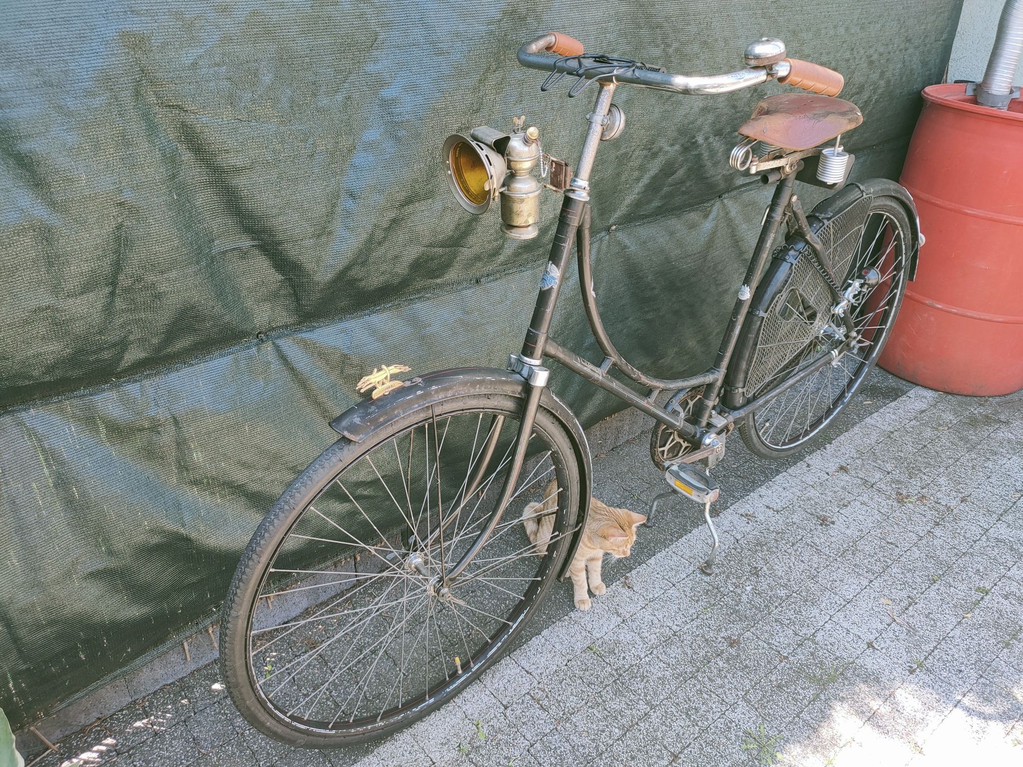 Rower zabytkowy piękny, koła 28