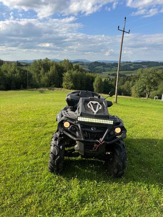 Can-Am Outlander 1000R + kosiarka bijakowa, Zarejestrowany