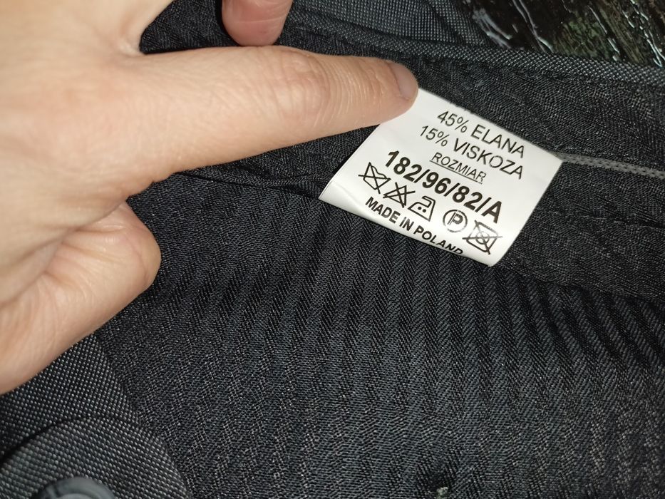 Garnitur męski grafitowy Desire 182/96/82/A