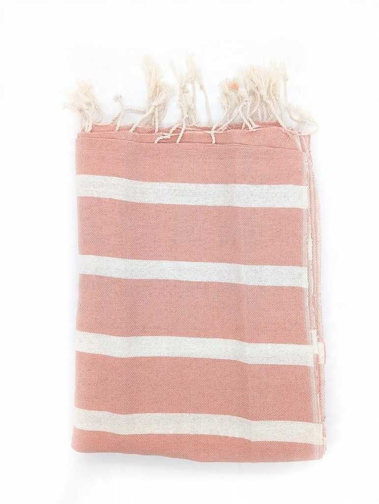 Ręcznik plażowy hammam na plażę kocyk boho z frędzlami sauna pareo
