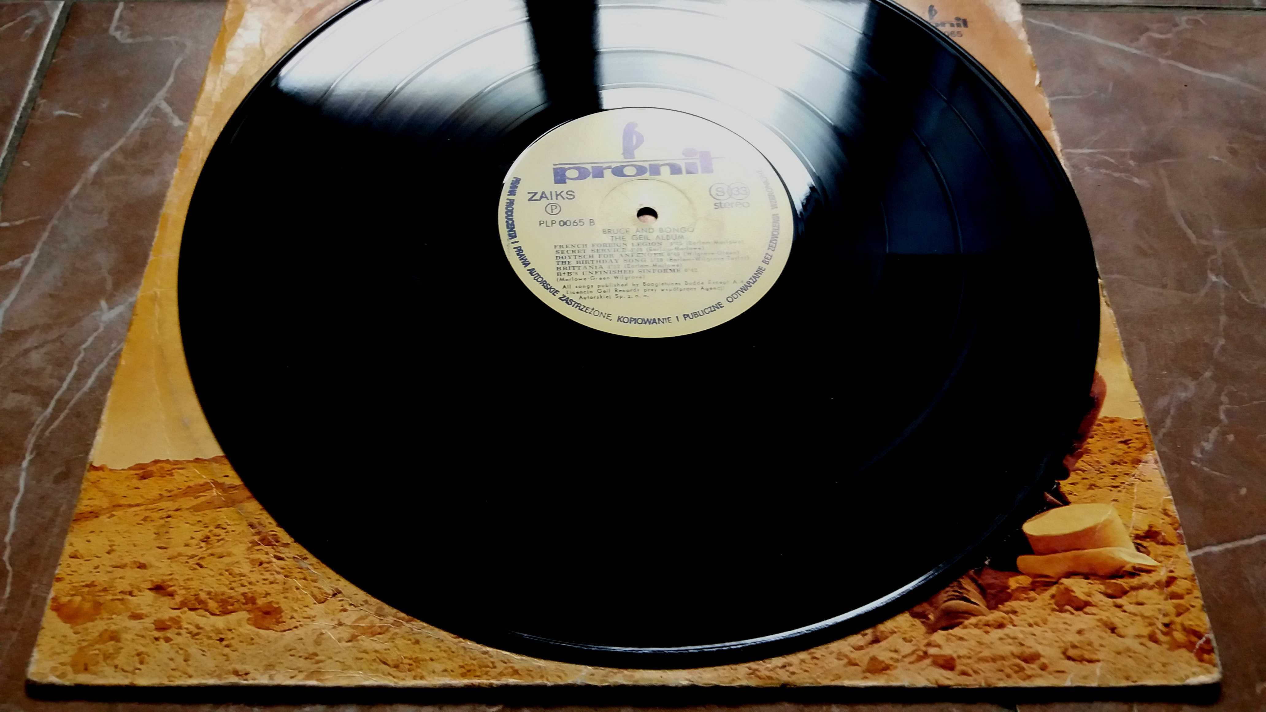Bruce & Bongo - «The Geil Album» 1986г на виниле