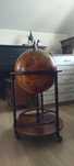 Barek globus vintage na alkohol Costway Globe