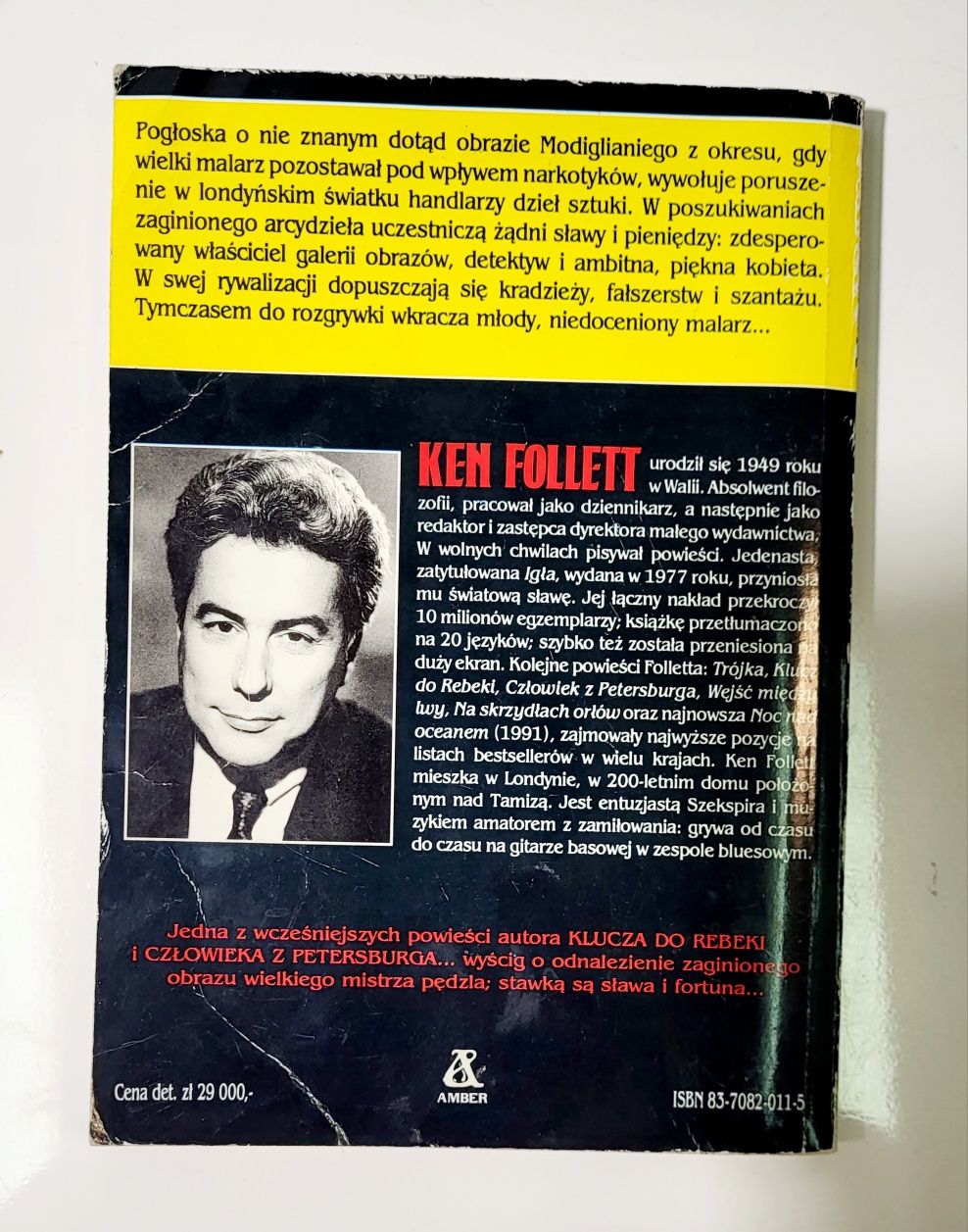 Ken Follett Skandal z MODIGLIANIM