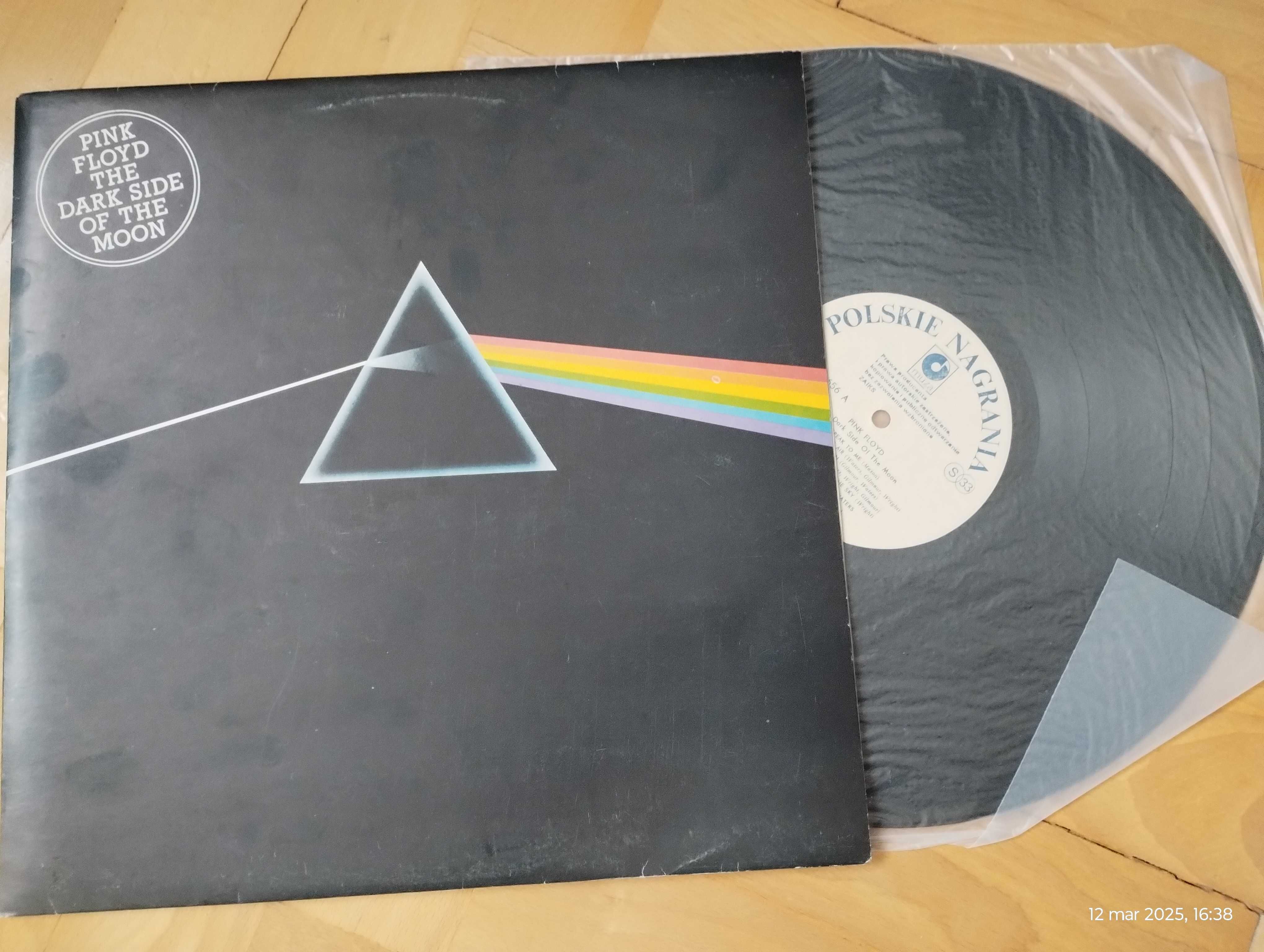 Pink Floyd - The Dark Side of The Moon- płyta z 1988r, NM